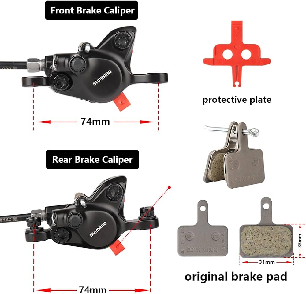 Shimano Mineral Oil disk brakes ￼